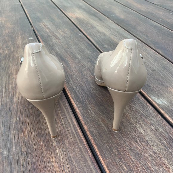 Calvin Klein Tan/Beige High Heel - Picture 3 of 5